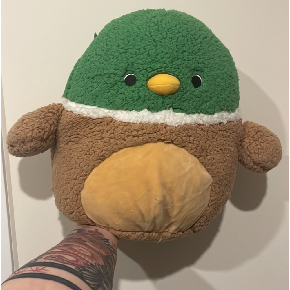 Avery the mallard duck fuzzamallows squishmallows